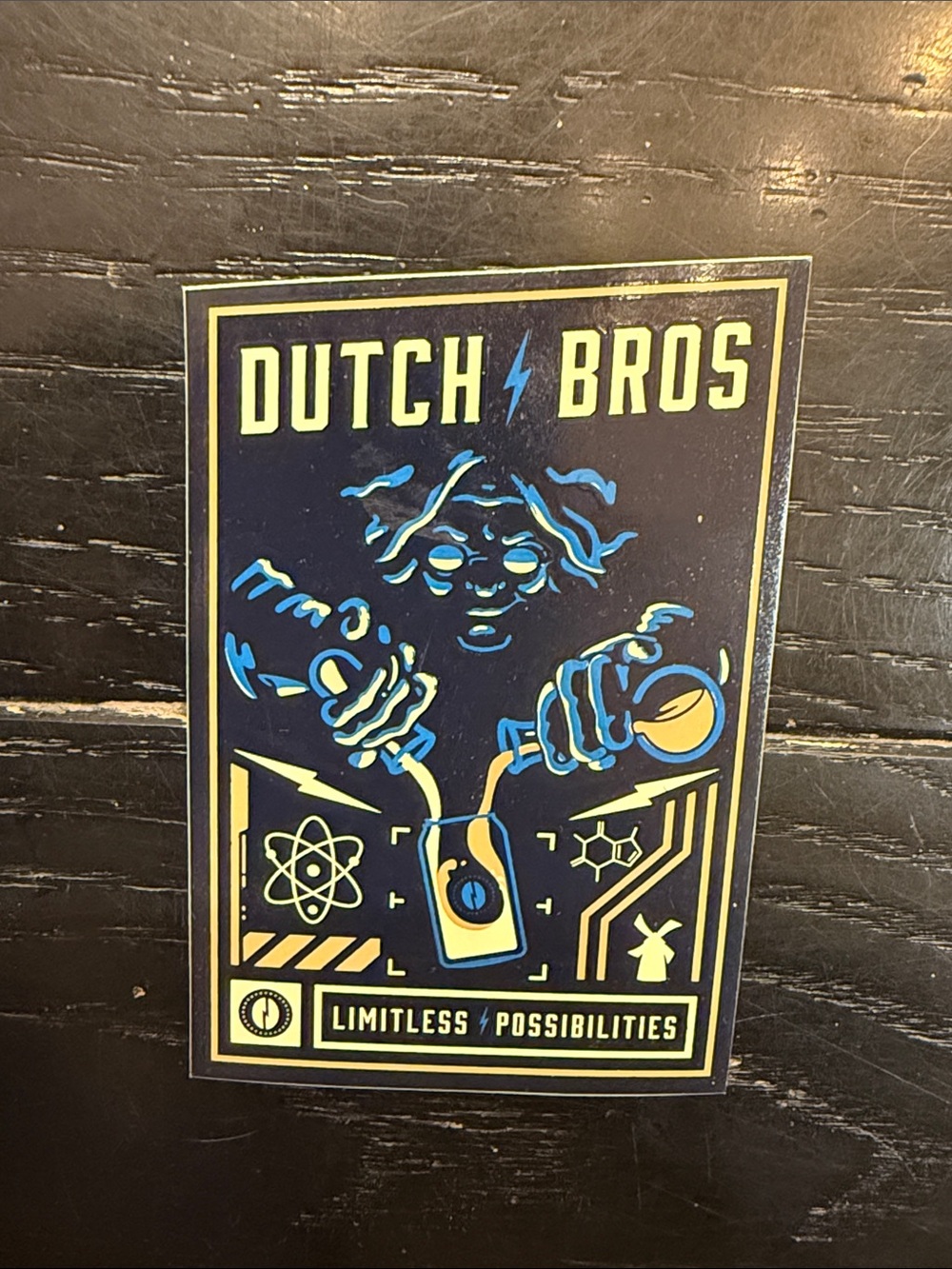 Sticker of Dutch Bros